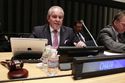 Ambassador Enrique Román-Morey, President of the 3rd PrepCom - UN
