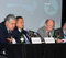 Disertantes del Panel 4: Ricardo López Murphy (moderador, Argentina), Sergio González Gálvez (México), Camilo Reyes Rodríguez (Colombia), Ronaldo Sardenberg (Brasil), Andrés Cisneros (Argentina) y Horacio Jaunarena (Argentina).