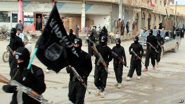 Insurgents of the ISIS - AP