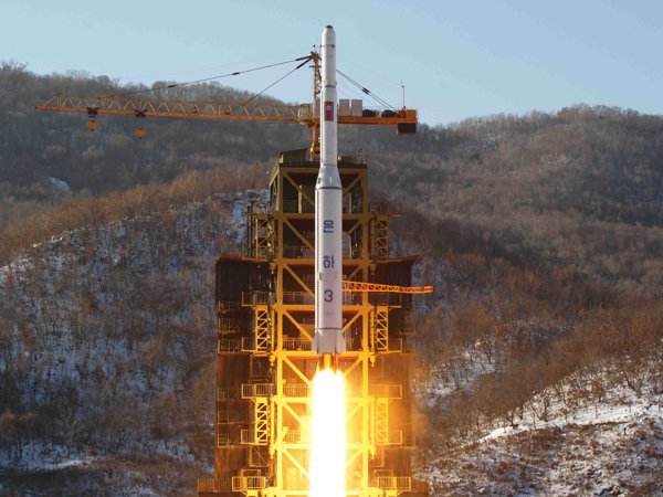 Misil lanzado en abril de 2009 por Norcorea. 